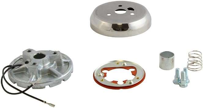 ForeverSharp 3-Hole Polished Hub Adapter Installation Kit B02 for Aftermarket Steering Wheels
