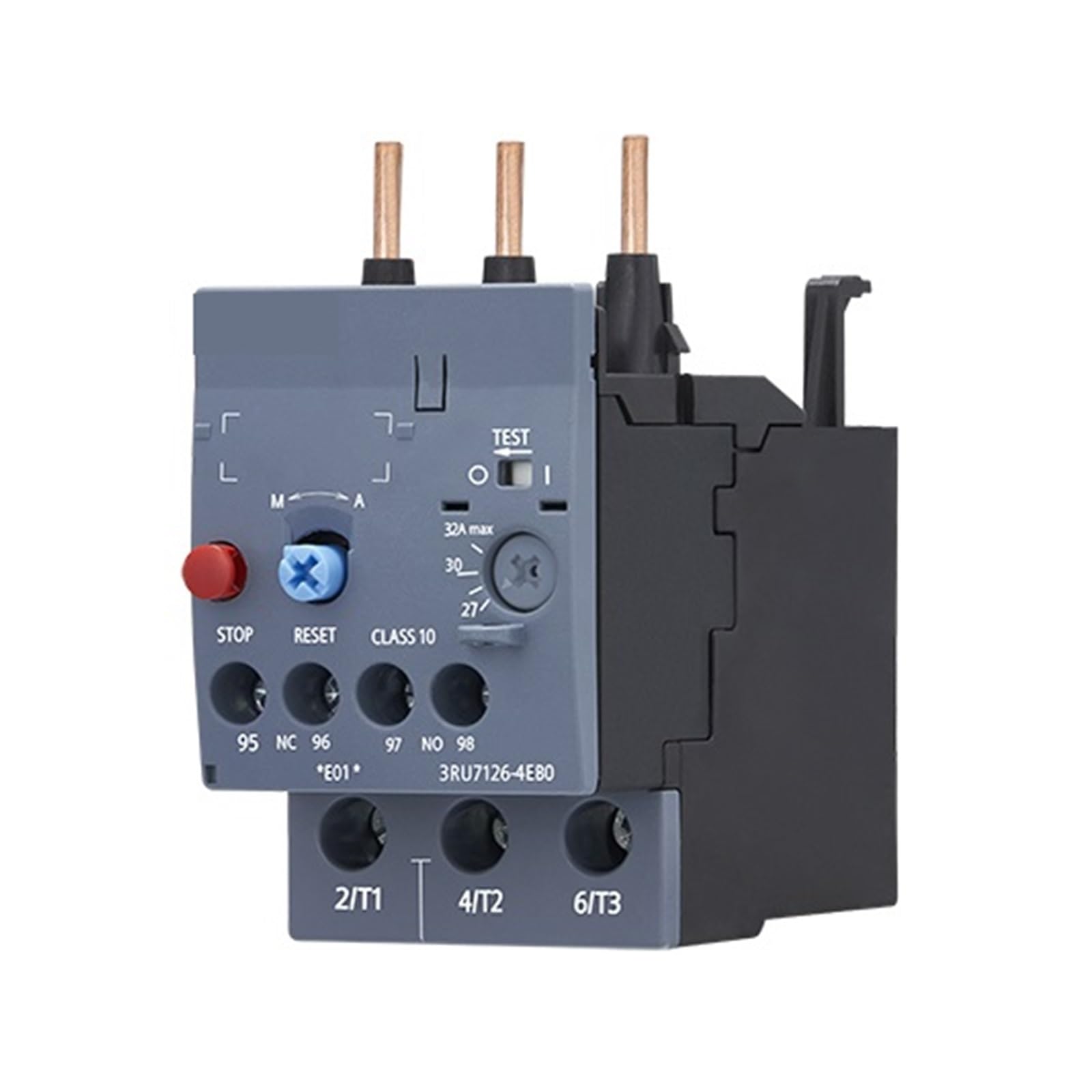 Relais de surcharge thermique 3RU71261HB0 haute precision 5,5 a 8 A - 2