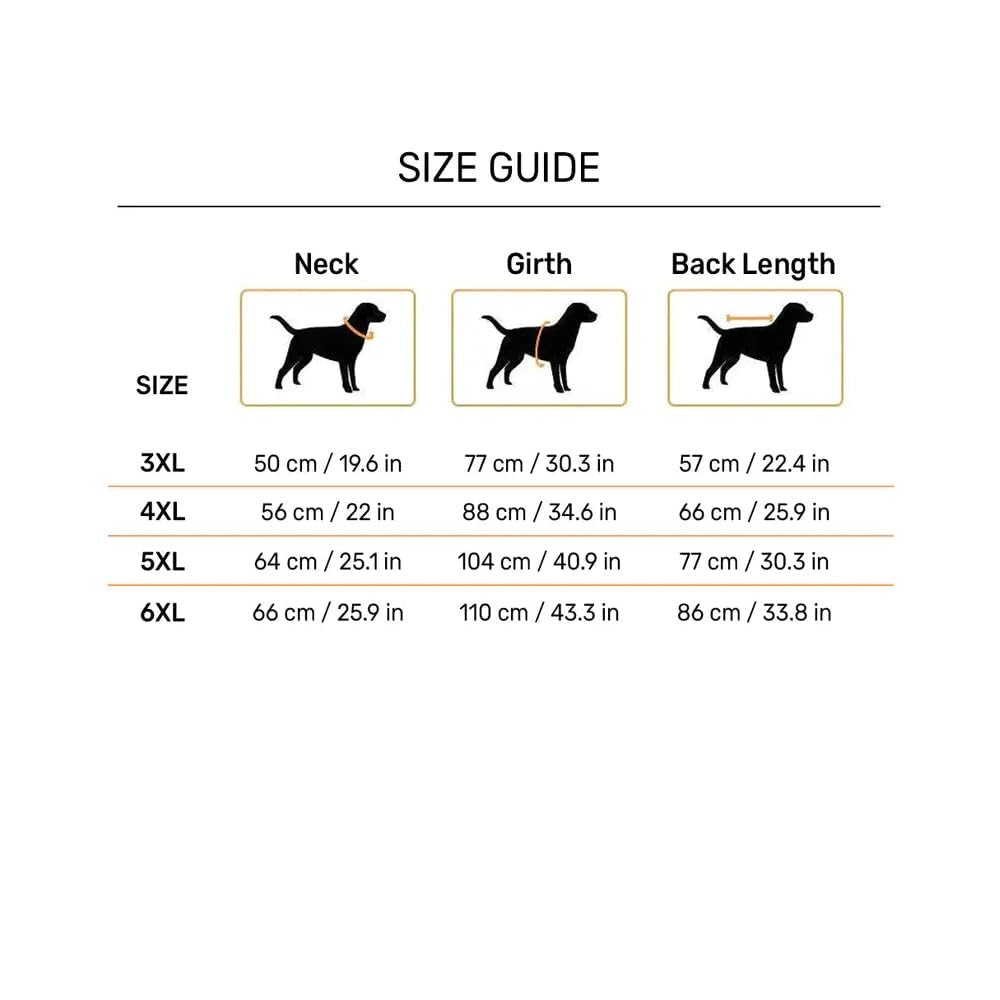 Heads Up For Tails Polyester Magical Mist Dog Raincoat - Blue (3Xl), 1 Count 2