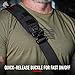 WOLF TACTICAL EDC Sling Bag - Concealed Carry Shoulder Bag for Range, Travel, Hiking, Outdoor Sports (Black)