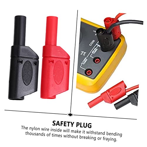 SOLUSTRE 10 Pcs Plugue Banana Conectores De Fios Elétricos Conector Do Fio Do Alto-falante Plugs De