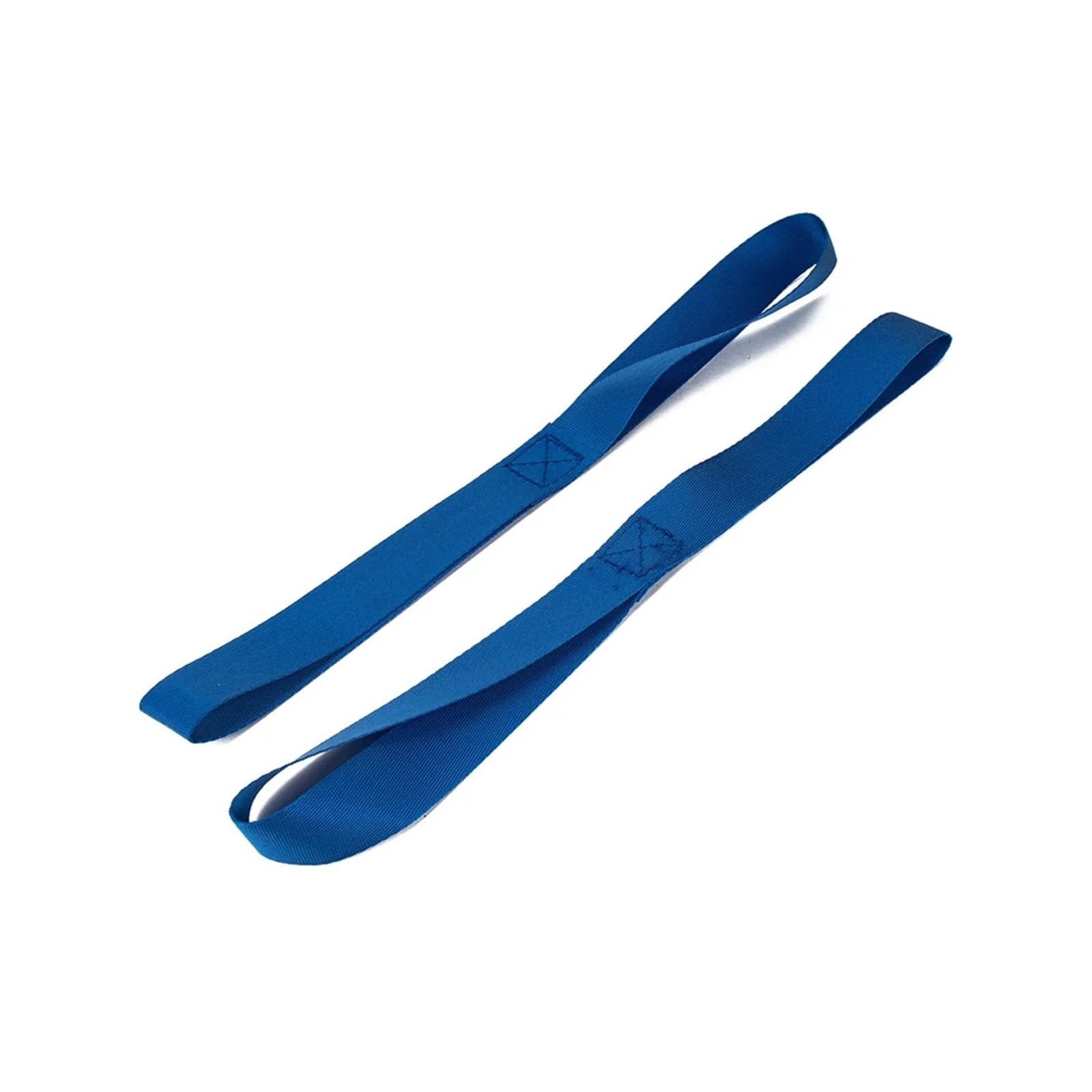 Tie Down Strap, 8Pcs Motorcycle Nylon Soft Loop Tie-Down Straps - 13x1 Inch, 49N Tensile Strength for ATV, UTV, and Motorbike Accessories(Blu)