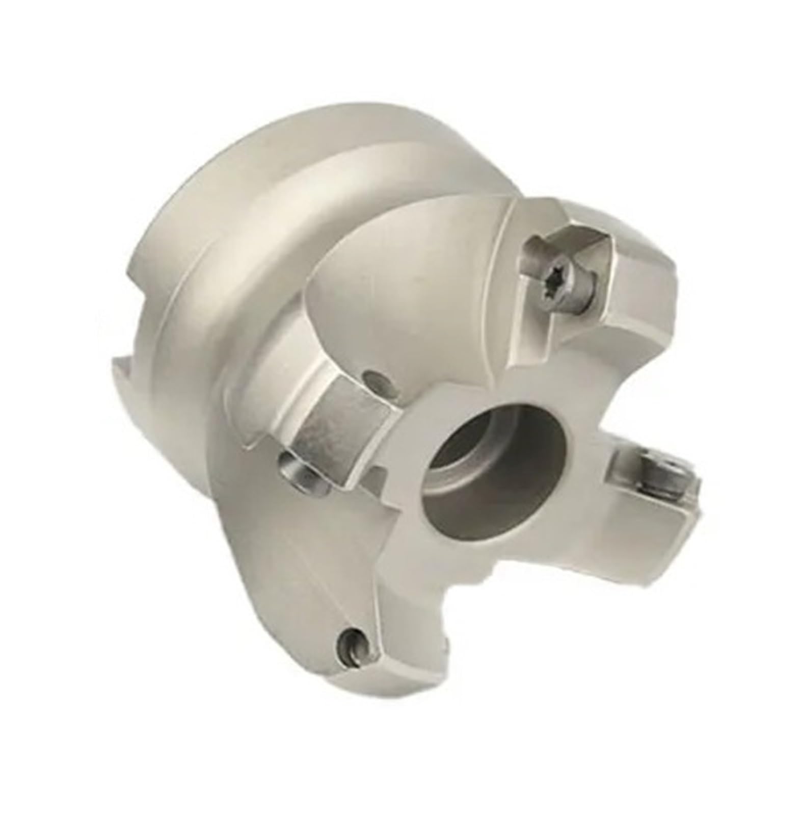 KM12 45° Indexable Face Milling Cutter Head, CNC Tool for SEKT1204 Inserts (No Inserts)(KM12-100-32-5T)