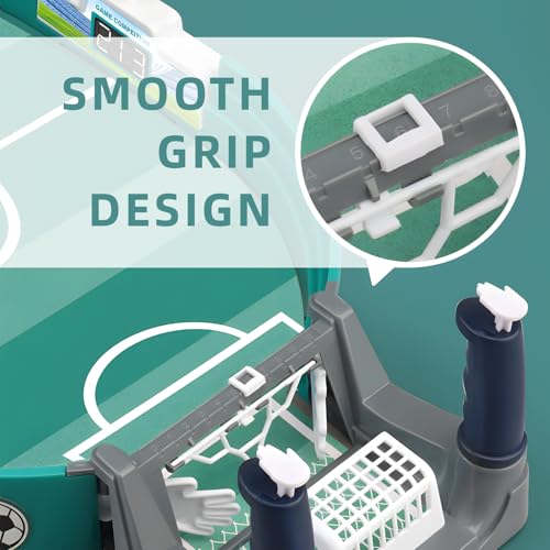 Tischkicker, Tischfußballspielzeug für Zwei mit 6 Mini-Fußball, Interaktive Brettspiele für Kinder Erwachsene, Verbessern Sie das Interesse der Kinder am Sport – Bild 6