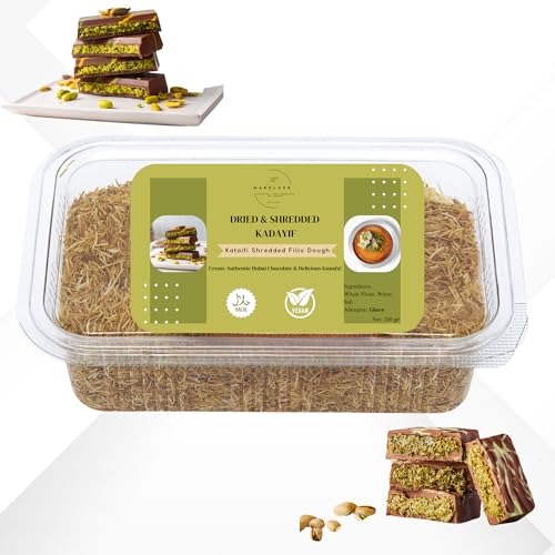 Kataifi Pastry, Kataifi Pastry For Dubai Chocolate, Dried & Chopped Kataifi Shredded, Knafeh Shredded, Kunafa, Kadayif, Viral Dubai