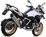 RICAMBIO ORIGINALE ARROW SCARICO OMOLOGATO MAXI RACE-TECH TITANIO FONDELLO CARBY COMPATIBILE CON BMW R1250 R 1250 GS 2019 19