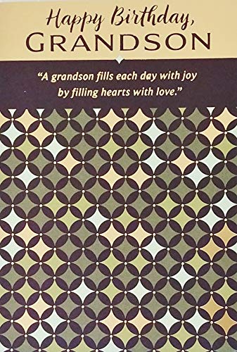 O[eBOJ[h A Grandson Fill Heart With Love Happy Birthday You're Always Wish Life's Best