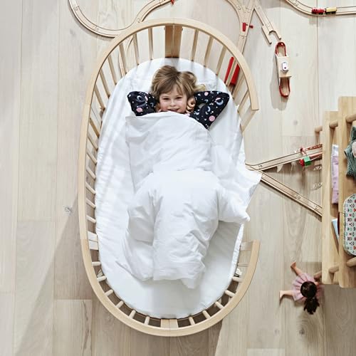 Stokke Sleepi Umbausatz, White – Zum Umbau des Sleepi Mini in das Sleepi Bett – Für Kinder bis zu 3 Jahren – Matratze separat erhältlich – Verlängert das Bett auf 127 cm