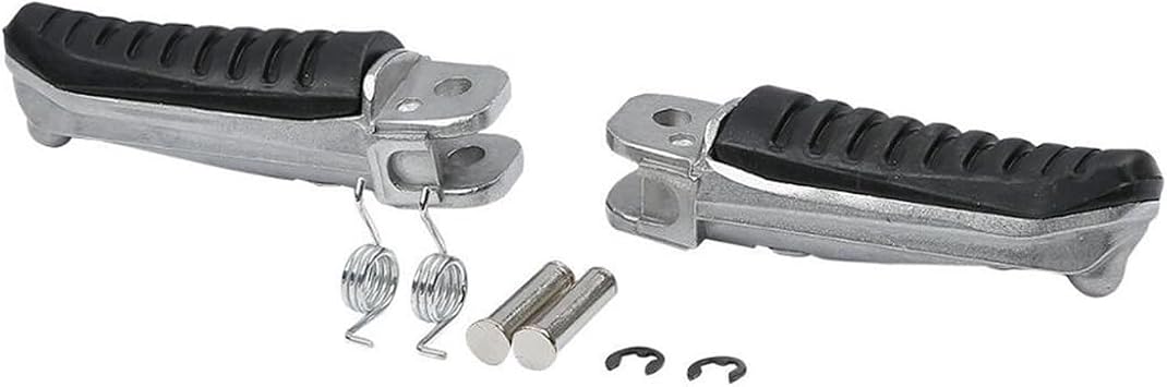 Footrest Footpegs for S&UZUKI RF900 for RF 900 1994-1998 97 RF600 1993-1998 for G&SX-R1100 GSXR1100 1989-1998 for B&andit 400 GSF400 Motorcycle Front Footrest Foot Pegs Foot Pedals