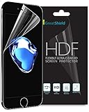 iPhone 7 Plus Screen Protector, [Ultra Clear HD][Full Coverage] GreatShield HDF Anti-Bubble Silicone Layer [TPU Film | 4H Technology] Shield for Apple iPhone 7 Plus 5.5