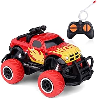 Foxbown Kids Remote Control Cars, Car Toy for 3 4 5 6 7 Years Old Boys Girls, 2.4Ghz RC Car for Kids, Boys Toys Age 3+ off Monster Trucks Toys, 3-8 Year Old Boy Gifts (Red)