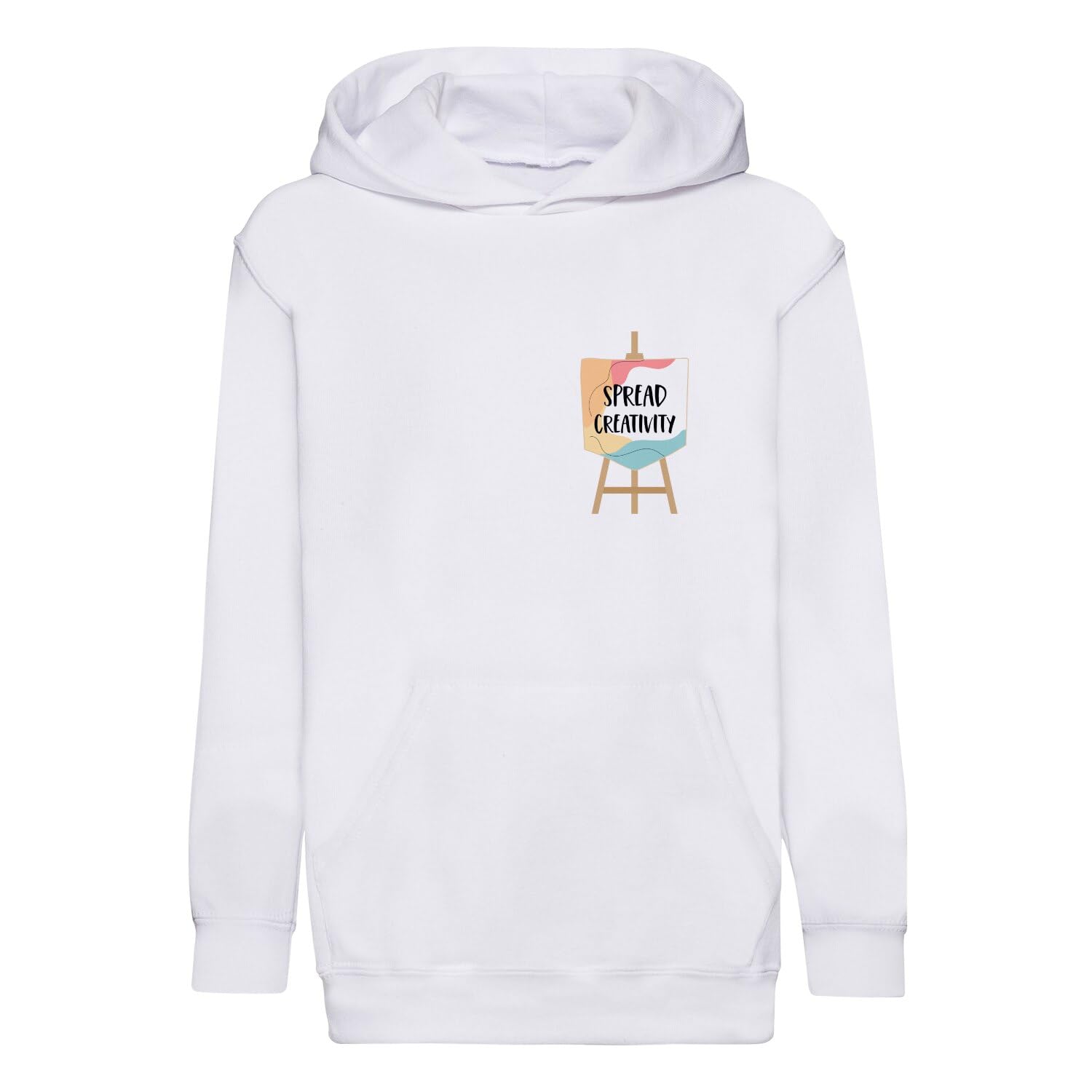 Sweat à capuche enfant Spread Creativity avec grande poche kangourou - 4