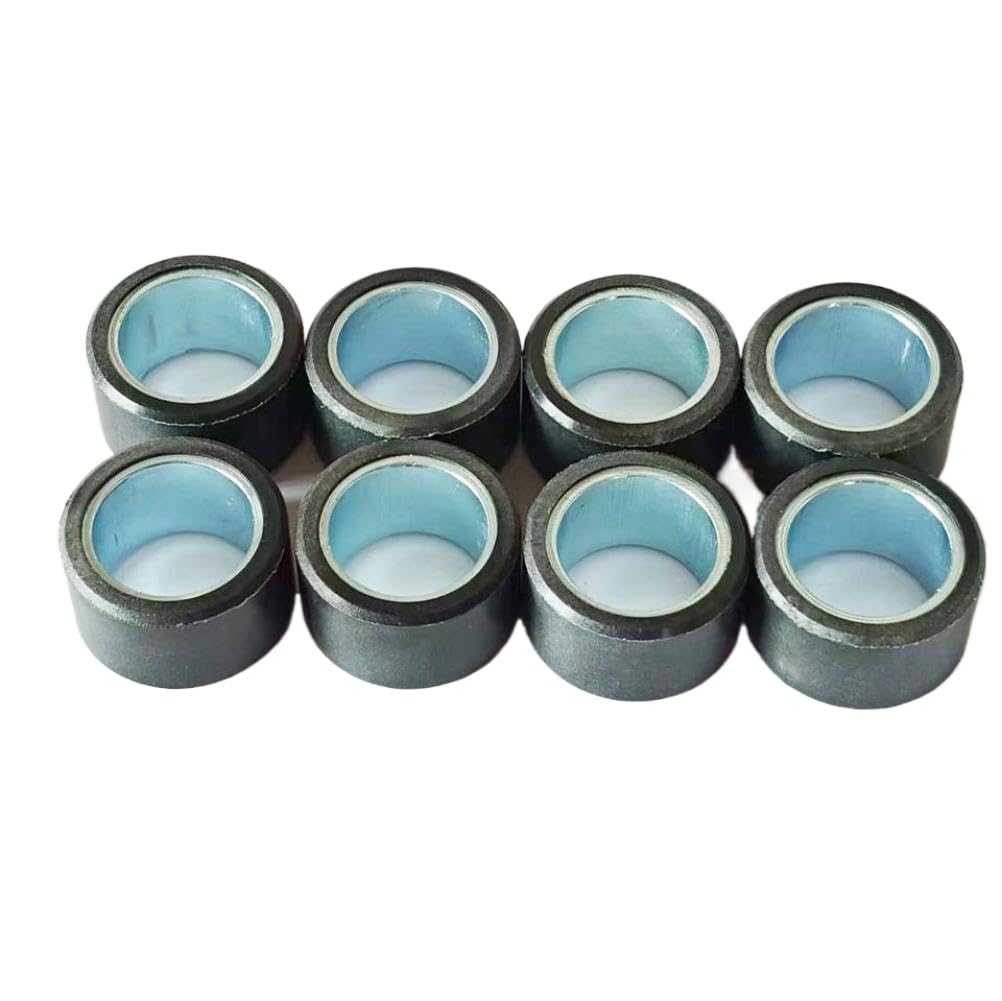 Set Pesi Rullo Frizione Variatore 8 PZ 25x15mm 17g Compatibile Con Majesty Abs 400 T-Max 500 530 5RU-17632-20-00