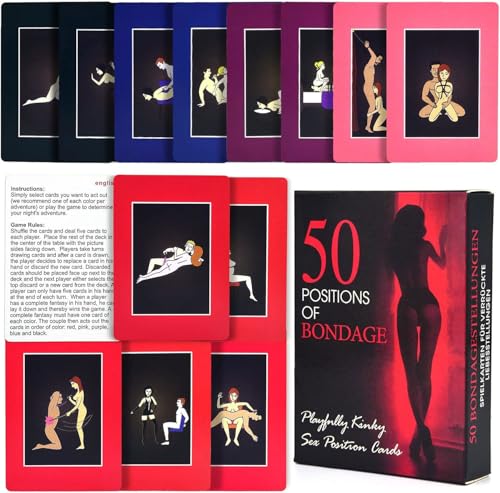 binxliuxo 1SET Cartas Parejas- Dados Oscuros Juego para Adultos-Juego erótico Grupo Parejas de Mesa Adult