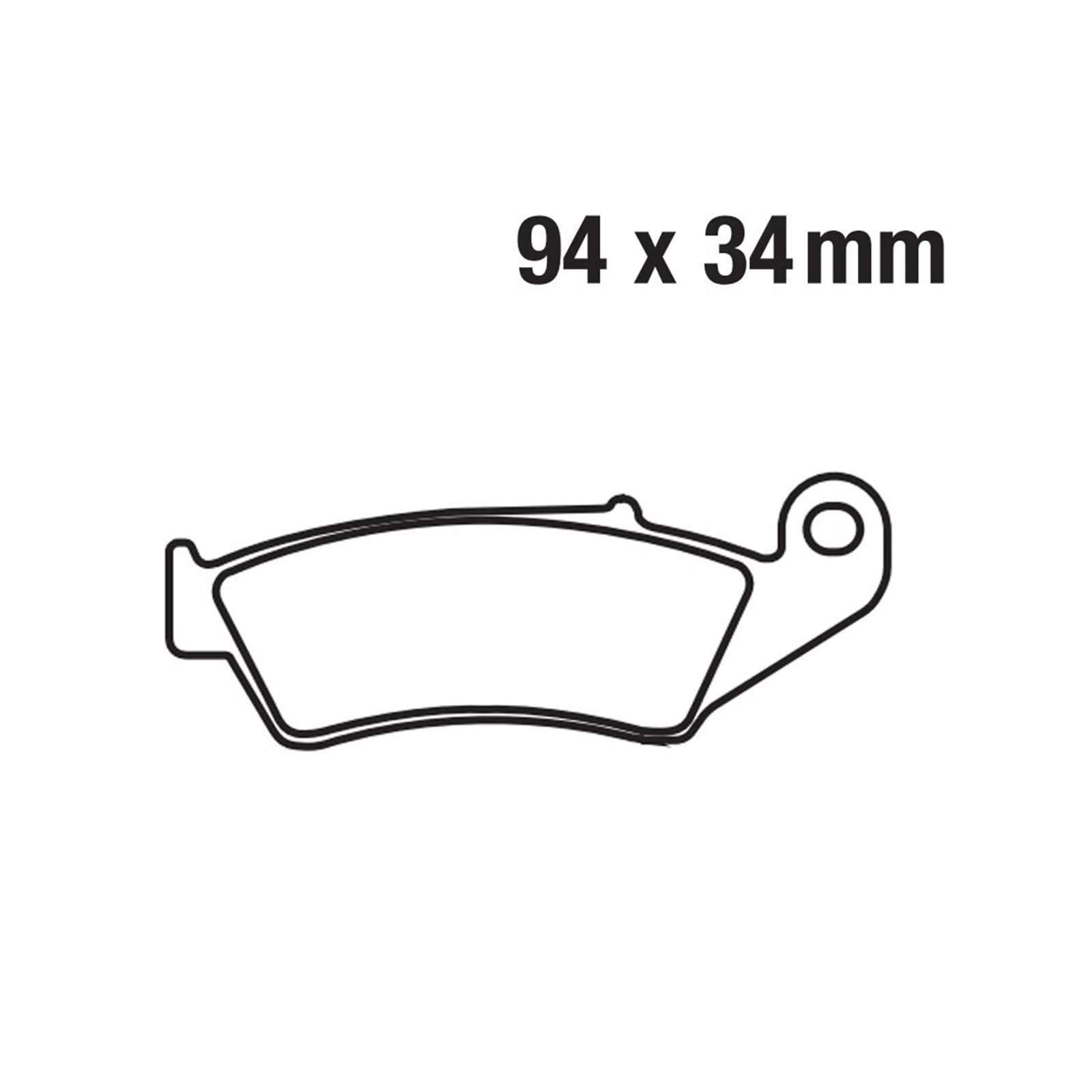 Freno Pastiglie Moto Per FA185 Per GOES Per G 125/250 XM 2008 2009 Pastiglie freno a disco anteriori per moto