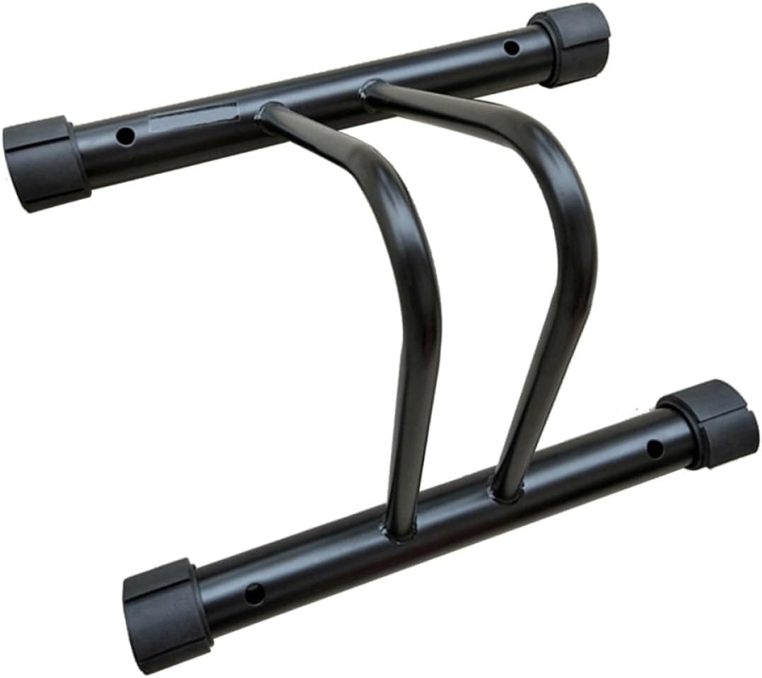 SUPVOX Black Floor Bike Parking Rack Lightweight Bicycle Storage Stand for Use Fits Mountain Road Bikes Resistant Coating