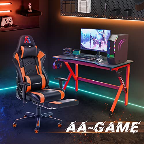 Cadeira de jogos ergonômica com encosto alto para computador cadeira de escritório ajustável com apo