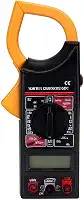 Alicate Amperímetro Digital Portátil 9V com Tela LCD, Medição AC/DC, Indicador de Bateria Fraca, Precisão para Eletricistas e Técnicos