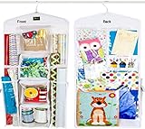 Dual Sided Vertical Gift Wrap Organizer, Wrapping Paper Organizer, Paper Storage System, Gift Bag Organizer and Gift Paper Storage Bag for All Your Gift Wrapping Supplies from Zuitcase