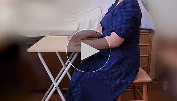 Amazon.co.jp: MU RONG スツール 木製 椅子 幅40cm×奥行30cm×高さ45cm