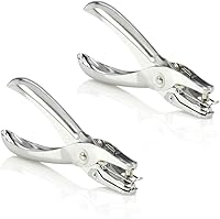 Vista 7 de Swingline - Perforadora de 1 agujero, con capacidad de 5 hojas, perforadora de papel de un solo agujero, cromo (74005)