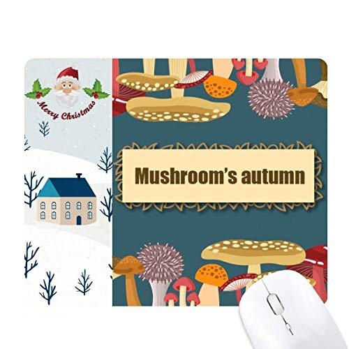 Tapis de souris champignon bleu cadeau de noël original pour la maison