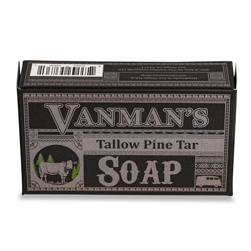 VanMan Tallow and Pine Tar Soap Bar