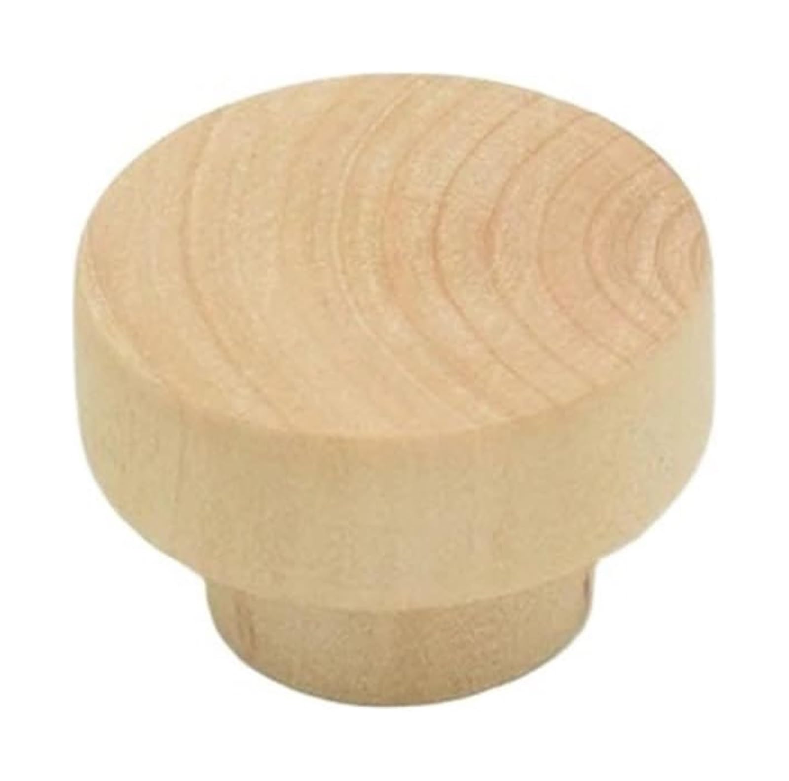 Opeximatun Wooden Cabinet Knobs 4pcs for Cabinets Drawers Wardrobe(Round)