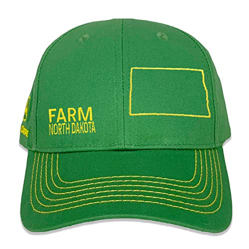 Casquette John Deere ajustable en twill pour la protection solaire