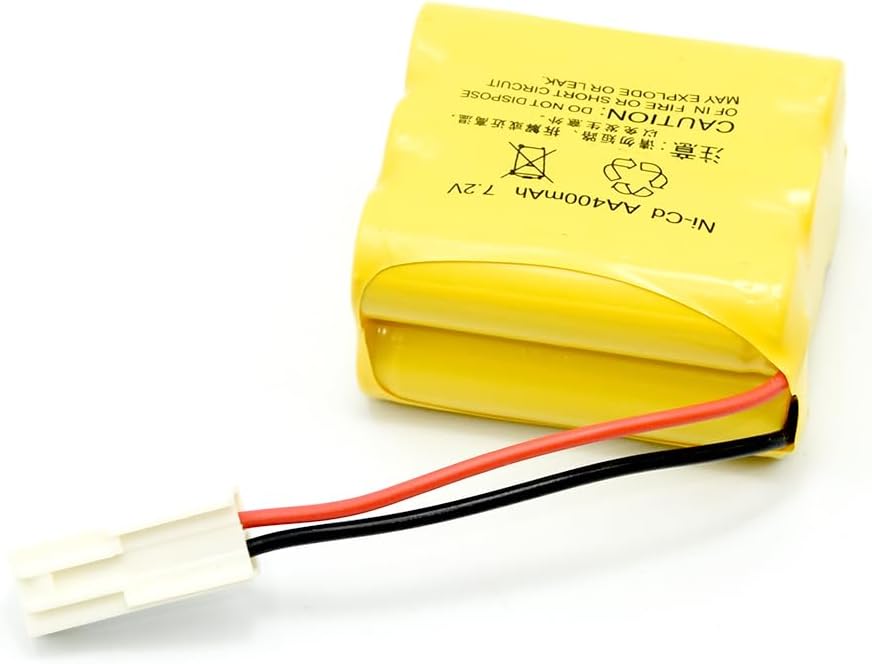 7.2V 400mAh Rechargeable Battery EL-2P Rev Female Plug for RC Toy Car Boat