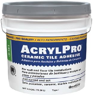 Custom BLDG Products ARL40003 Cera Tile Adhesive, 3.5 Gallon
