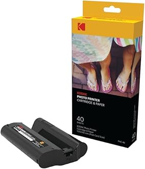 Kodak PHC-40 Cartridge for Photo Printer Dock - Black