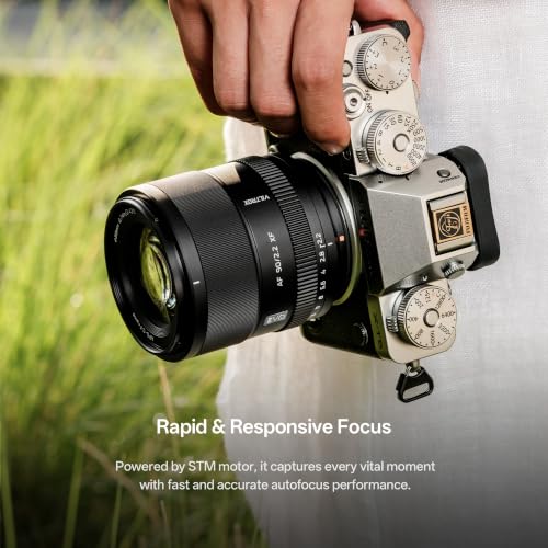 Image of VILTROX 90mm F2.2 EVO XF-Mount Lens, AF 90mm f /2.2 Autofocus Large Aperture APS-C Prime Lens Compatible with Fuji X-Mount Mirrorless Cameras X-M5 X-E4 X-E5 X-S20 X-H1 X-Pro3 X-S10 X-T4 X-T30 X-H2