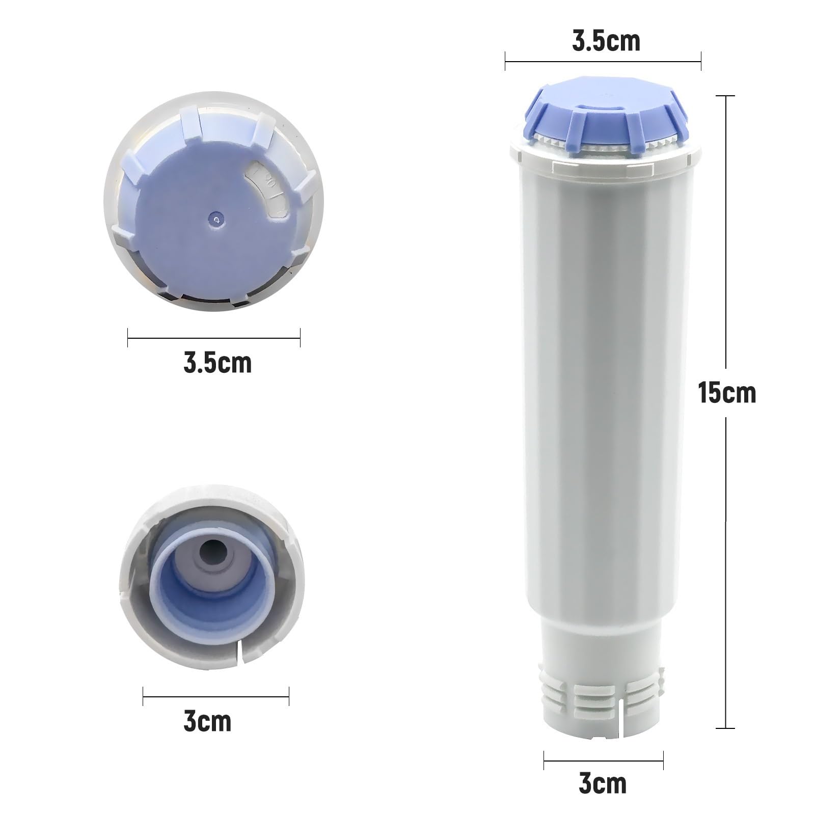 Cartuccia Filtro Acqua Da 1-10 Pezzi, Compatibile Con Melitta, F088 F088 01 Accessorio For Macchina Da Caffè Automatica(6pcs)
