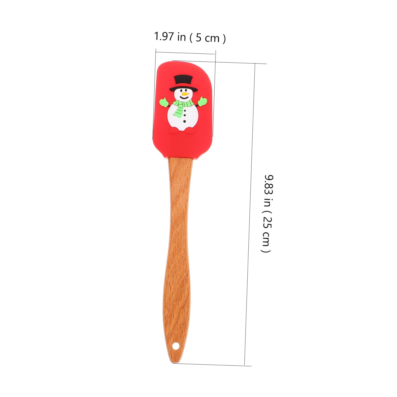 Cabilock Lot De 5 Spatules En Silicone Pour Crème, Ustensiles De Pâtisserie Réutilisables, Ergonomiques Et Légers, Outils Ménagers Adaptés Pour Cuisson Festive Et Décoration De Gâteau