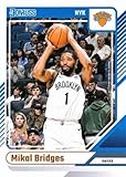 2024-25 Donruss #199 Mikal Bridges New York Knicks Official Basketball Card in Raw (NM or Better) Condition