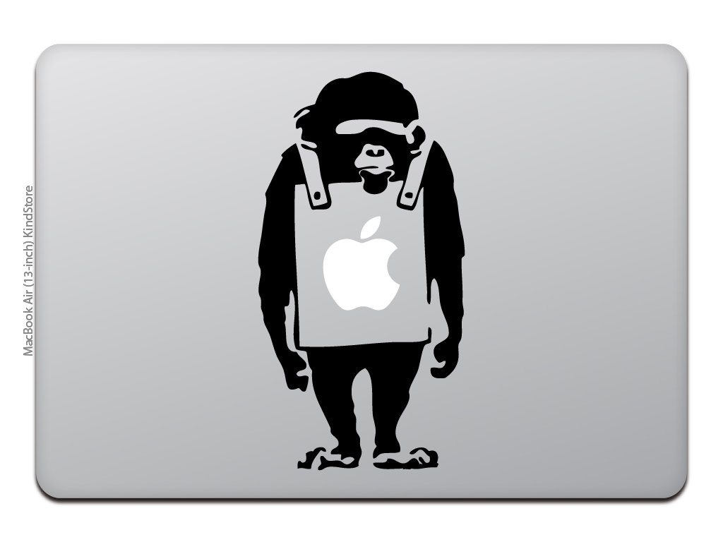 Amazon.com: Kind Store MacBook Air/Pro MacBook Sticker Banksy