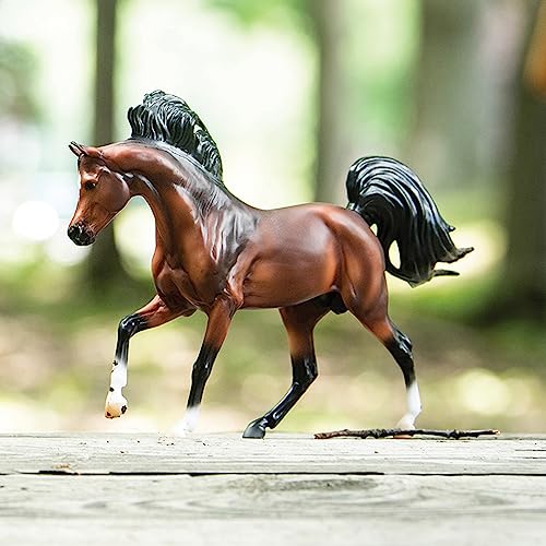 Breyer Horses Freedom Series Mahogany Bay Arabian | Horse Toy | 9.75" x 7" | 1:12 Scale | Model #1056 by Breyer - Image 3