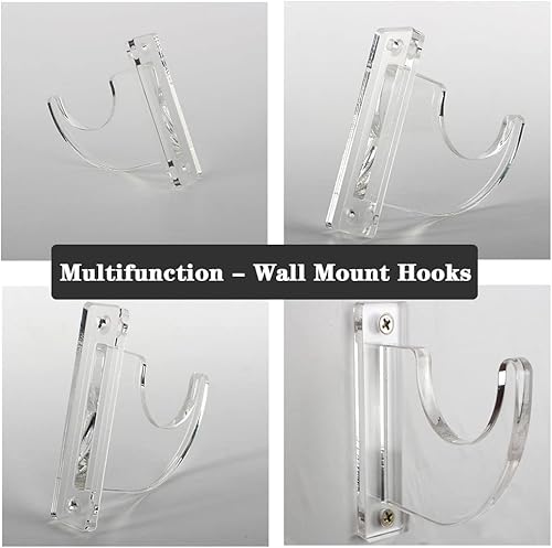 Miniatura 7 de WANLIAN Soporte de pared Katana, soporte de pared para sable de luz, soporte de pared ajustable de acrílico para Katana, sable de luz, soporte para