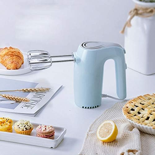 Electric Multifunctional Handheld Food Blender Double Whisk Eggs Mixer Five-Speed Food Processor (A) (B)