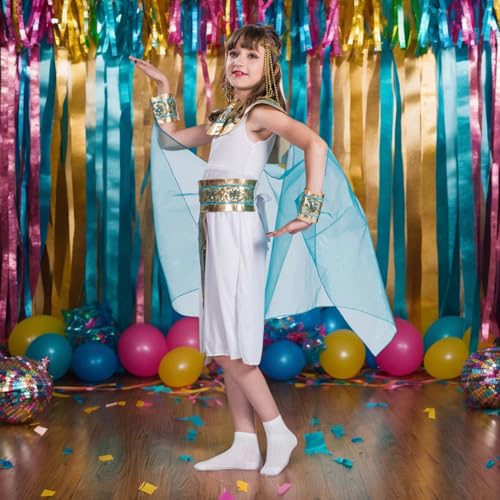 Costume Cléopâtre sans démangeaison pour enfant taille M avec col - 6
