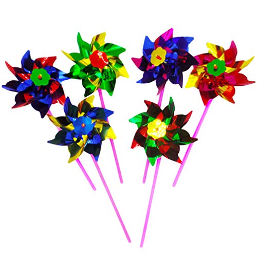 Tomaibaby 20 peças de moinhos de vento para crianças festa cata-vento brindes de festa de plástico c