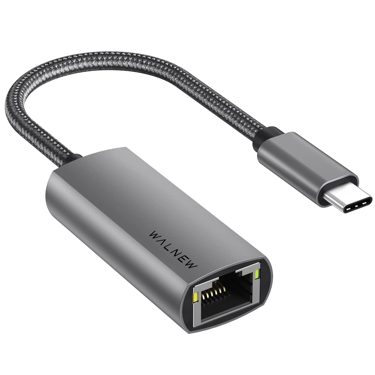 USB C to Adapter, WALNEW USB Type C to RJ45 Gigabit