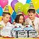RFBEUTEL Einladungskarten Polizei 12 Stk. Kindergeburtstag Einladung Karte Geburtstag zum Ausfüllen Polizist Geburtstagseinladungen Partyeinladungen für Kinder Junge Mädchen