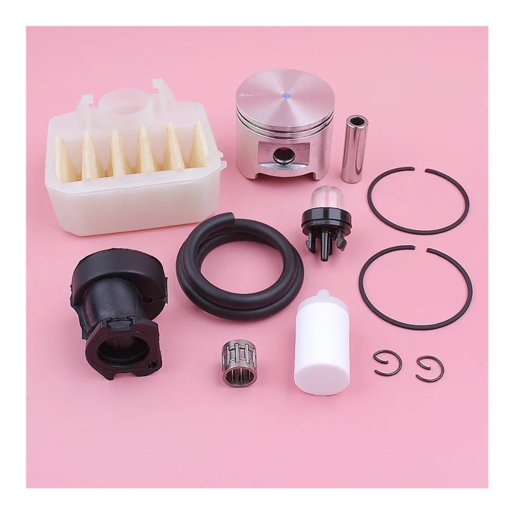 Kit piston 45 mm pour réparer une panne d'admission ou de démarrage sur tronçonneuse 353
