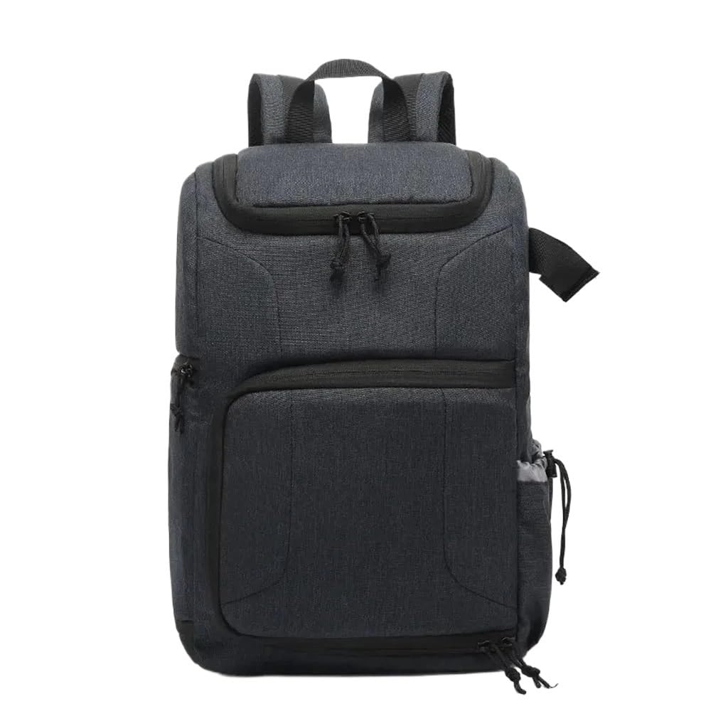 TAIGUHUI Camera Bag Waterproof Camera Backpack Photo Cameras Bag DSLR Portable Travel Tripod Lens Pouch Video Bag Camera Case(Black)