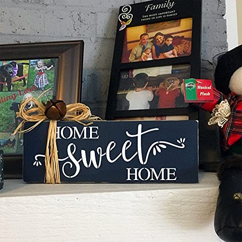 Czong 21 Pieces Letter Stencils For Painting On Wood Canvas Laser Cut Painting Stencil - Large Alphabet Welcome Calligraphy Font Suitable For Home Decor & Diy Craft Projects #TOP3