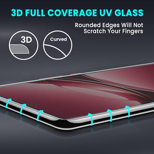 Image of ArmourPro UV Privacy Tempered Glass Screen Protector for Vivo V50 and Vivo V50e (6.77 Inch, Pack of 1) Edge to Edge Full Screen Coverage | Anti-Spy, Anti-Peeping & 9H Hardness Glass