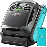 AIPER Scuba X1 Cordless Robotic Pool Cleaner, Upgraded Battery Life and Cross Pattern Smart Navigation, Horizontal Waterline Scrubbing, Ideal for Inground Pools up to 2,150 sq.ft