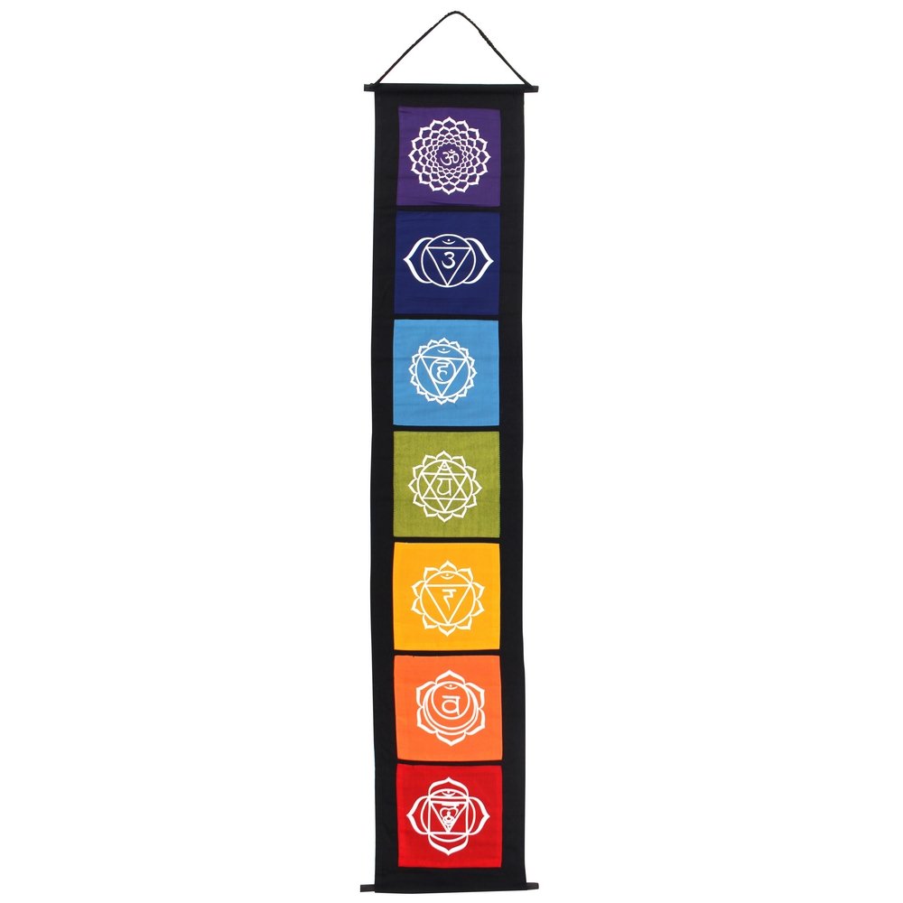 Acchiappasogni Fai Da Te Con Colori Dei Chakra, Decorazione Boho Per Camera Da Letto, Lunghezza 95 Cm